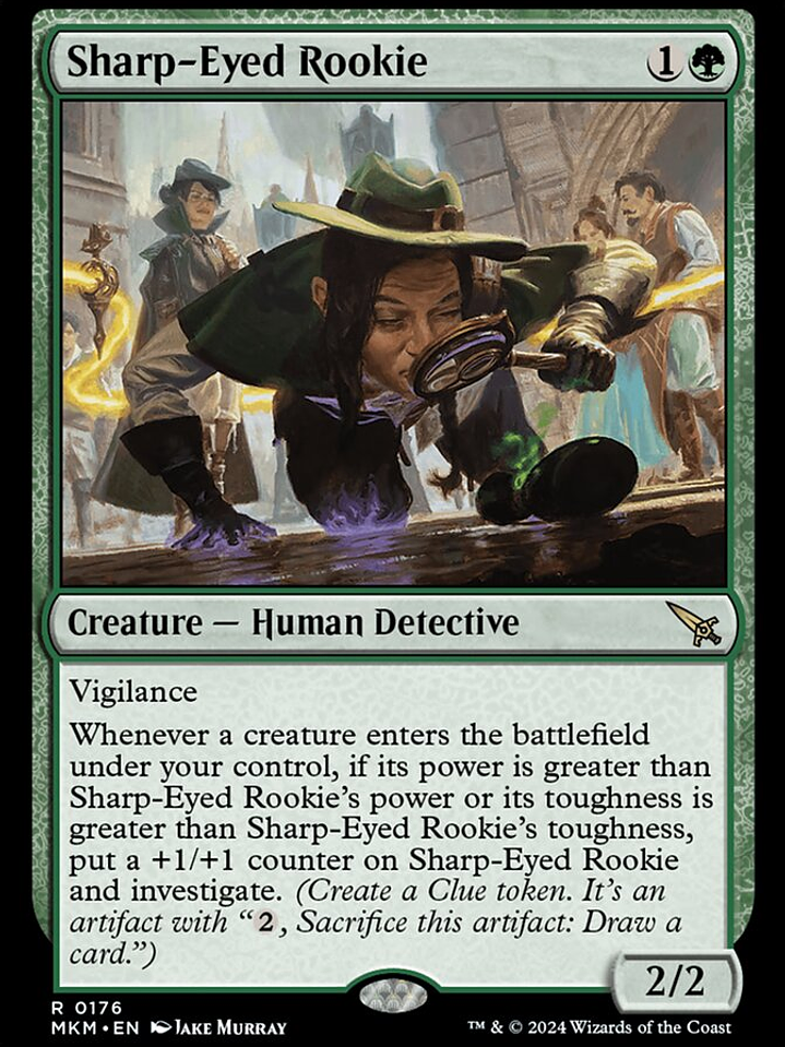 Sharp-Eyed Rookie (Murders at Karlov Manor) 1