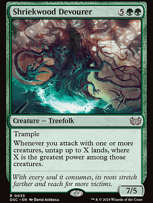 Shriekwood Devourer (Duskmourn: House of Horror Commander)