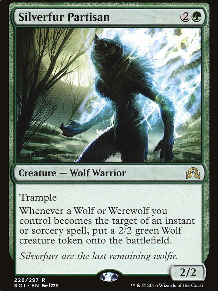 Silverfur Partisan (Shadows over Innistrad) 1