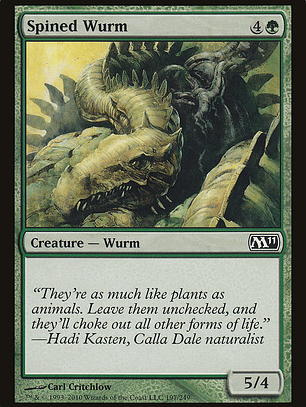 Spined Wurm (Magic 2011)