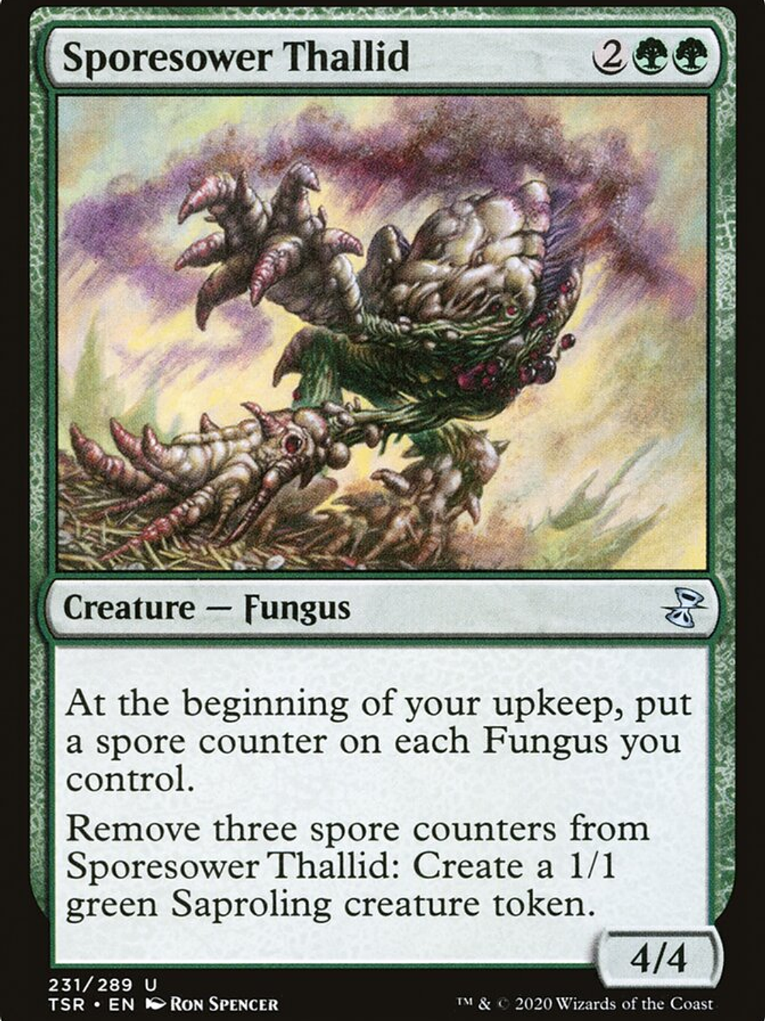 Sporesower Thallid (Time Spiral Remastered) 1