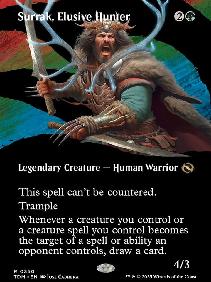 Surrak, Elusive Hunter (Tarkir: Dragonstorm) 1