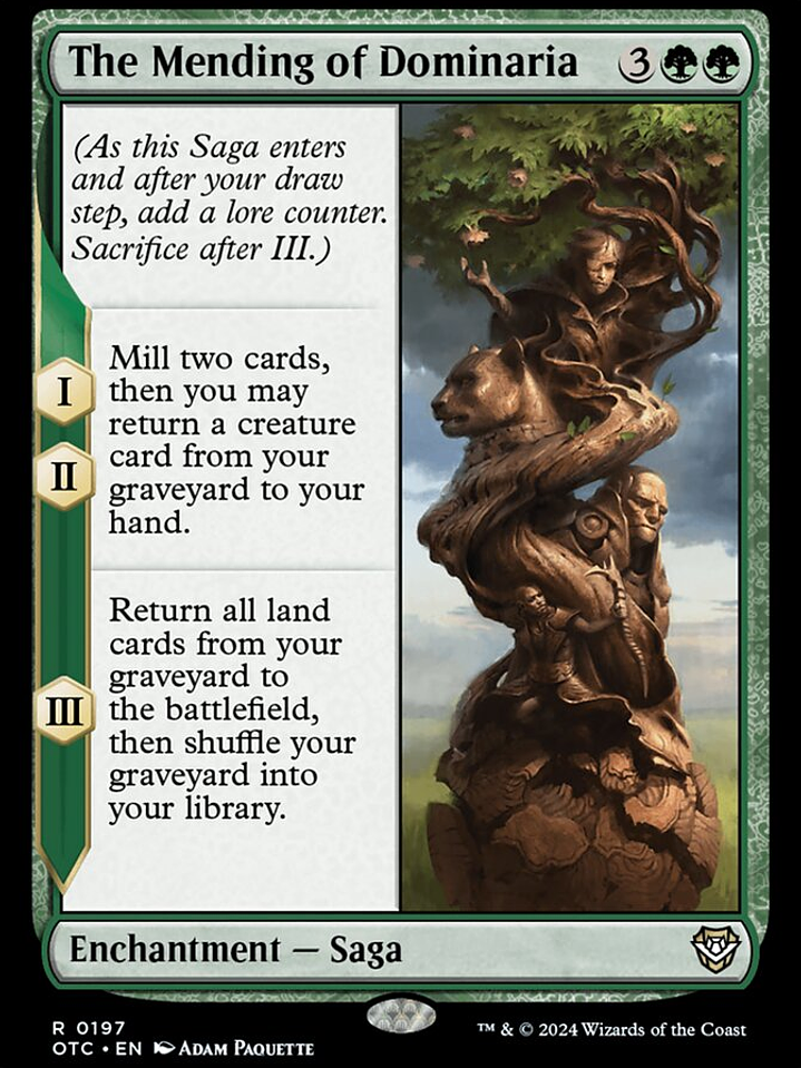 The Mending of Dominaria (Outlaws of Thunder Junction Commander) 1