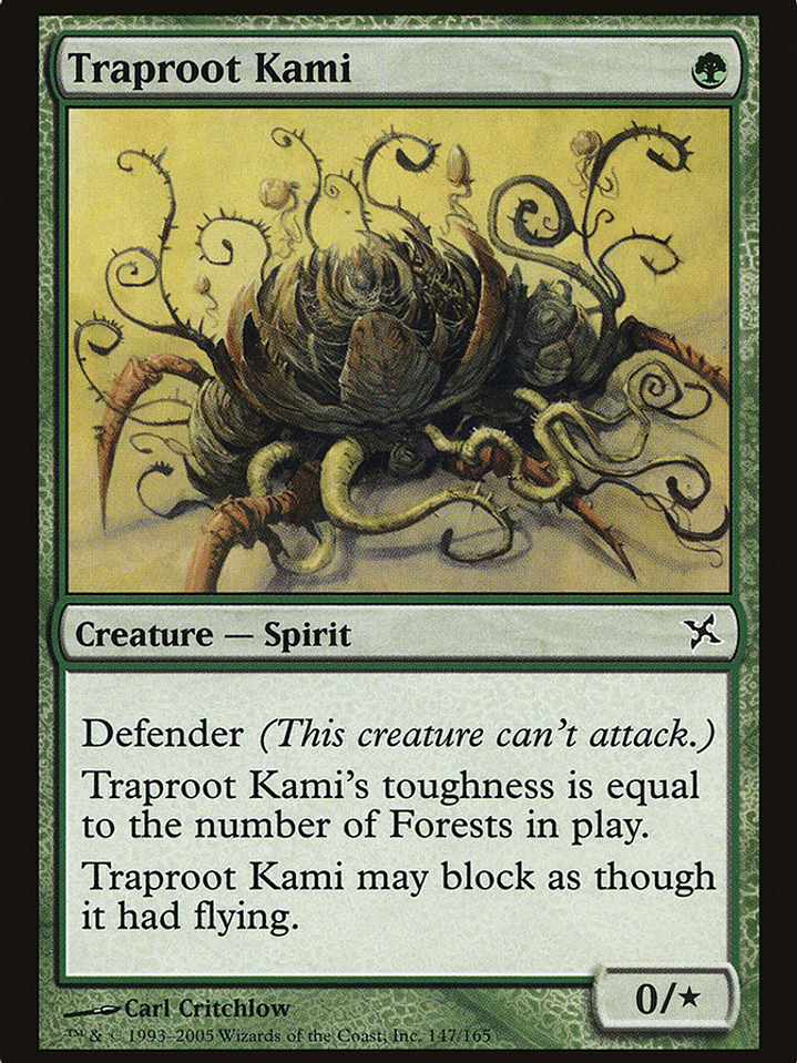 Traproot Kami (Betrayers of Kamigawa) 1