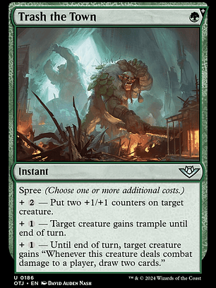 Trash the Town (Outlaws of Thunder Junction)