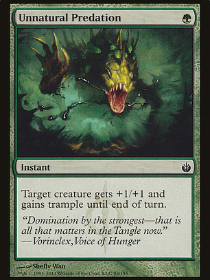 Unnatural Predation (Mirrodin Besieged)