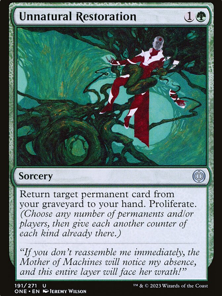 Unnatural Restoration (Phyrexia: All Will Be One) 1