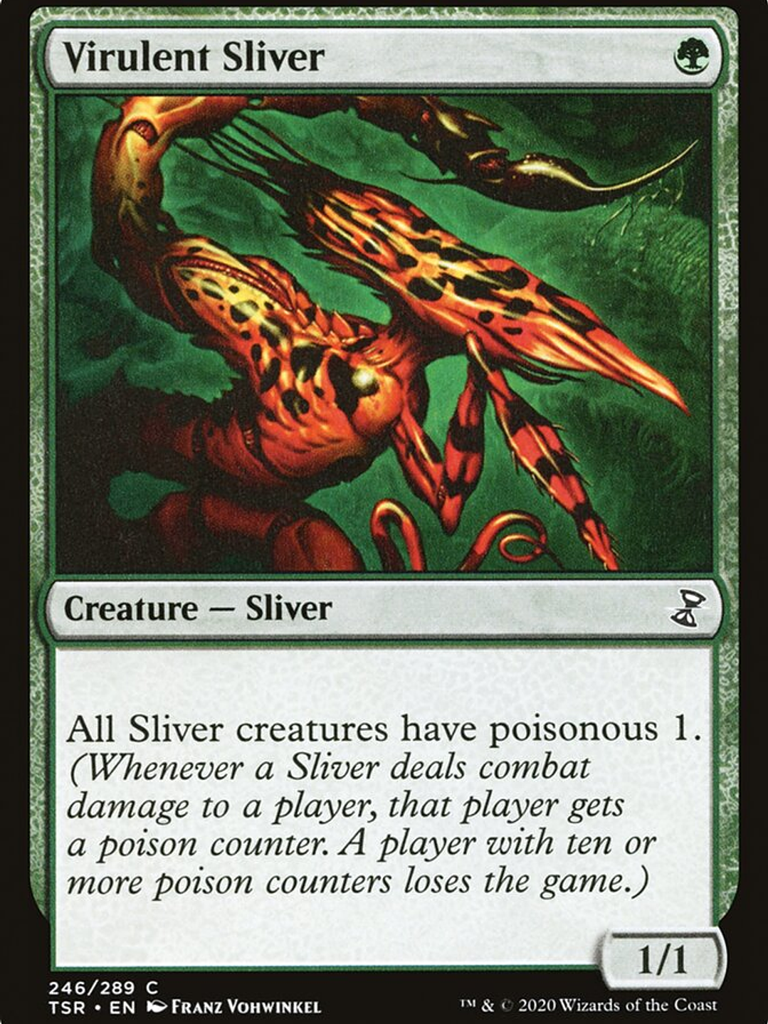 Virulent Sliver (Time Spiral Remastered) 1