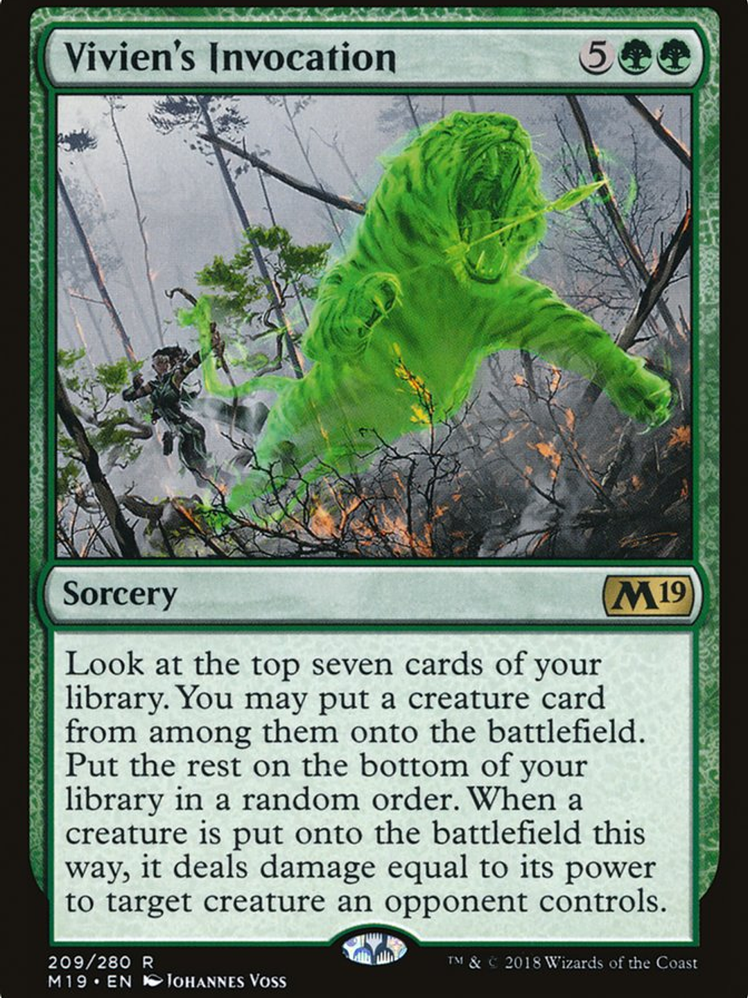 Vivien's Invocation (Core Set 2019) 1