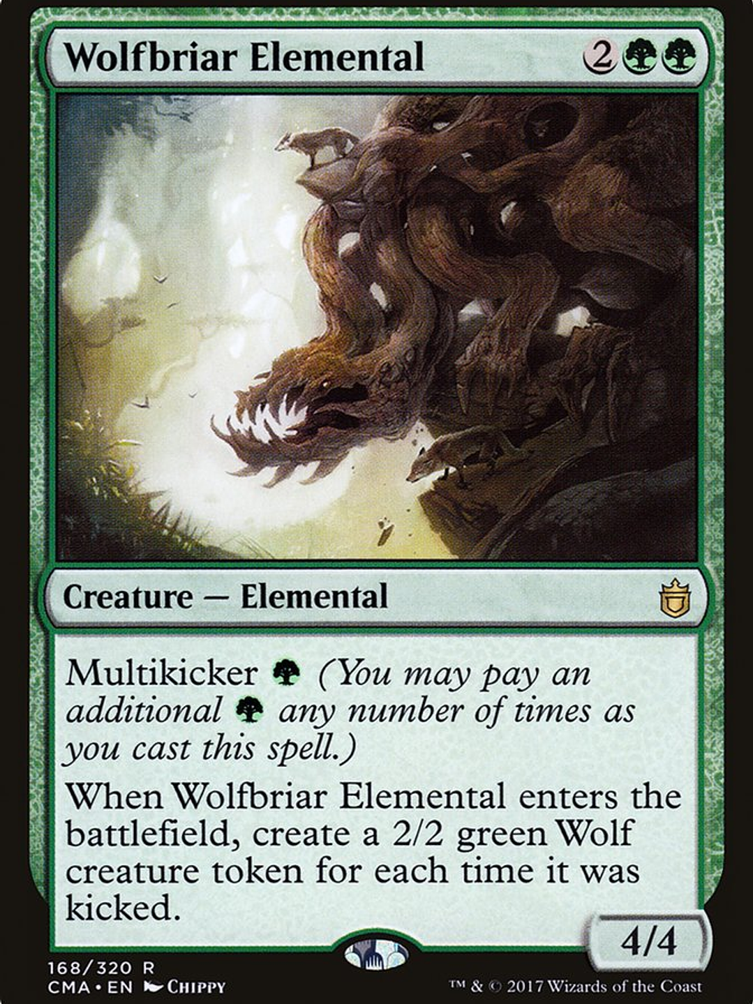 Wolfbriar Elemental (Commander Anthology) 1