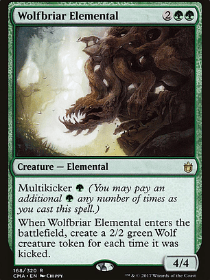 Wolfbriar Elemental (Commander Anthology)