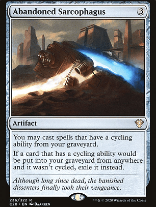 Abandoned Sarcophagus (Commander 2020)