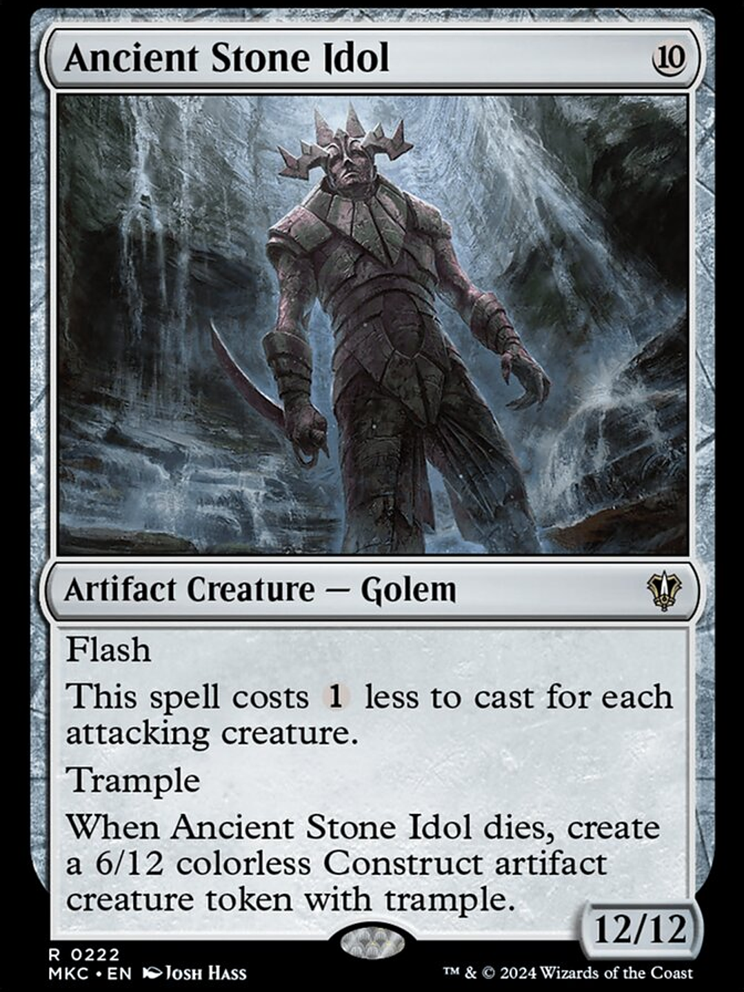 Ancient Stone Idol (Murders at Karlov Manor Commander) 1