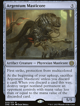 Argentum Masticore (Phyrexia: All Will Be One)