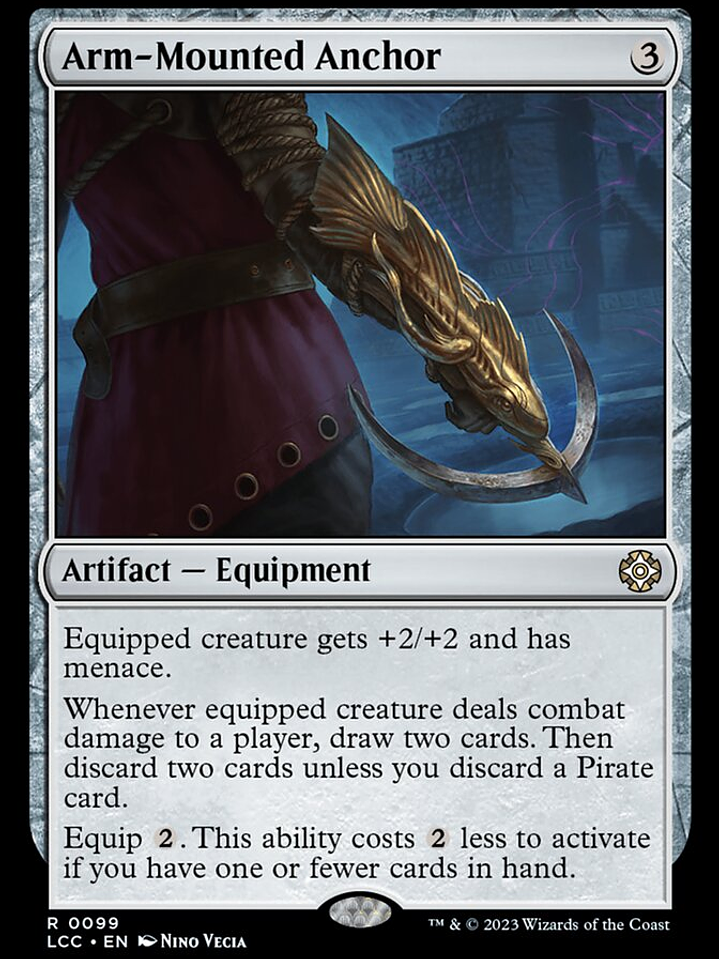 Arm-Mounted Anchor (The Lost Caverns of Ixalan Commander) 1