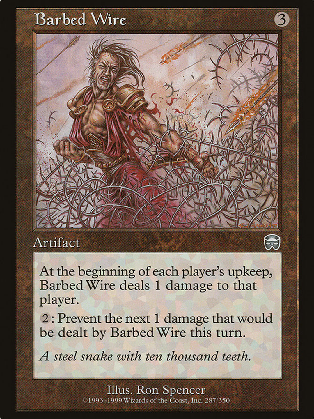 Barbed Wire (Mercadian Masques) 1