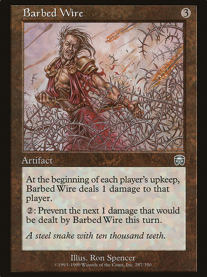 Barbed Wire (Mercadian Masques) 1