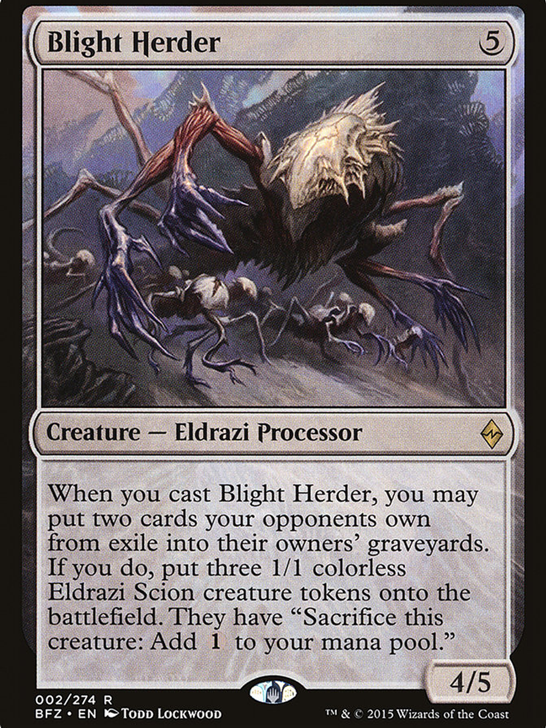Blight Herder (Battle for Zendikar) 1