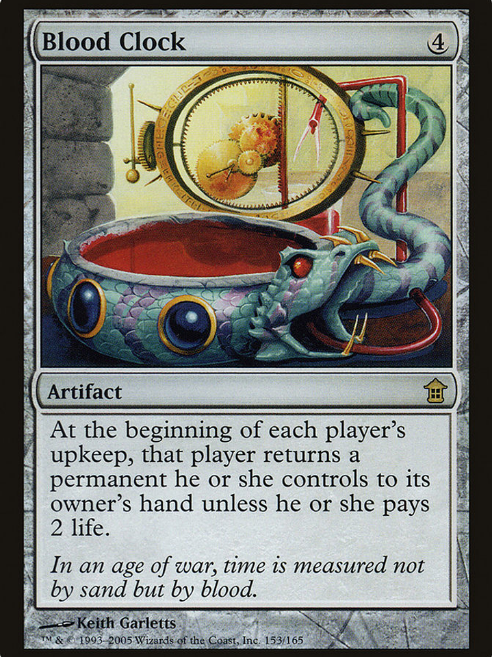 Blood Clock (Saviors of Kamigawa) 1