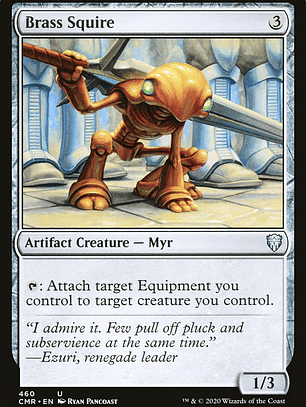 Brass Squire (Commander Legends)