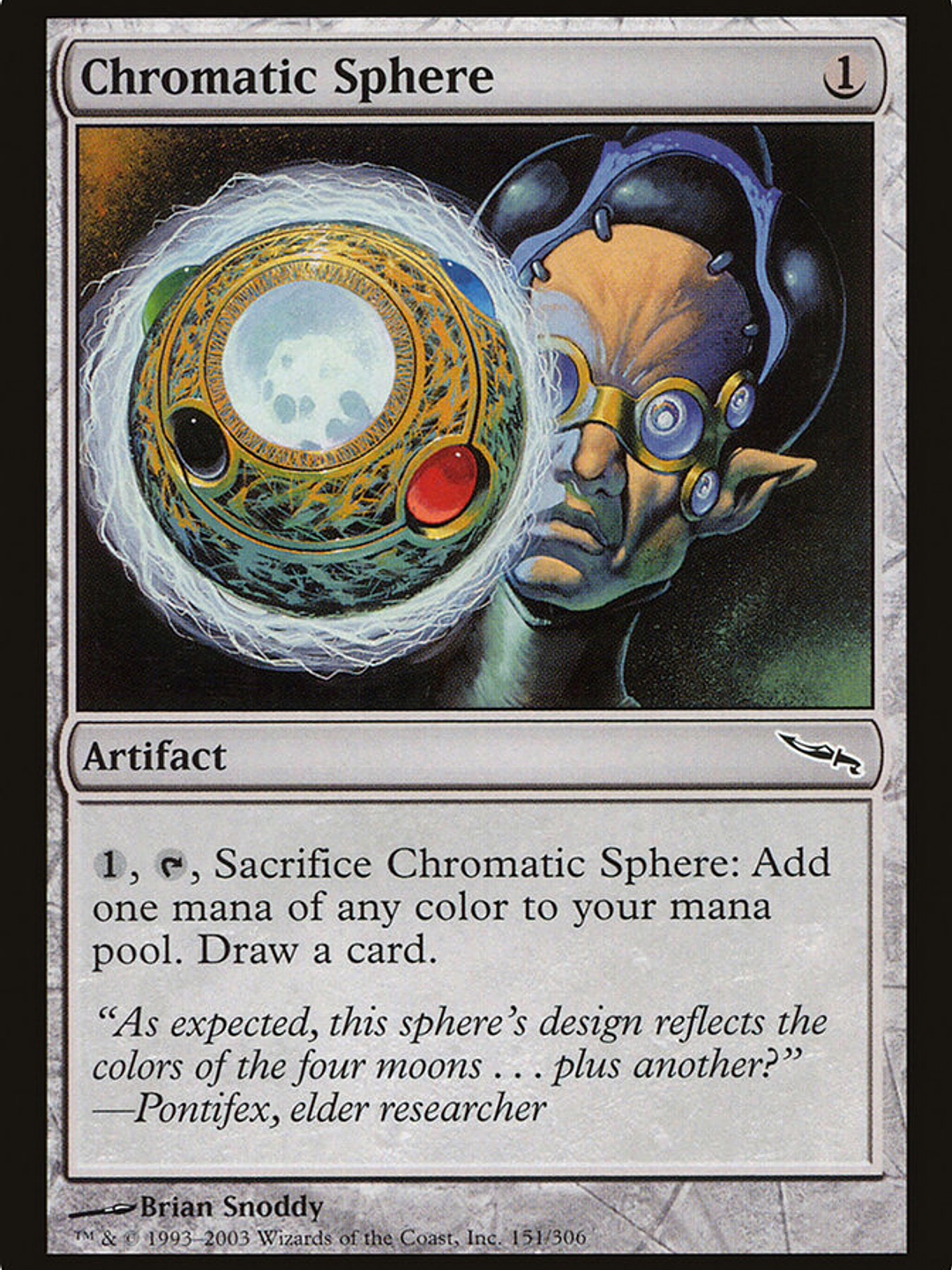 Chromatic Sphere (Mirrodin) 1