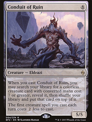 Conduit of Ruin (Battle for Zendikar)