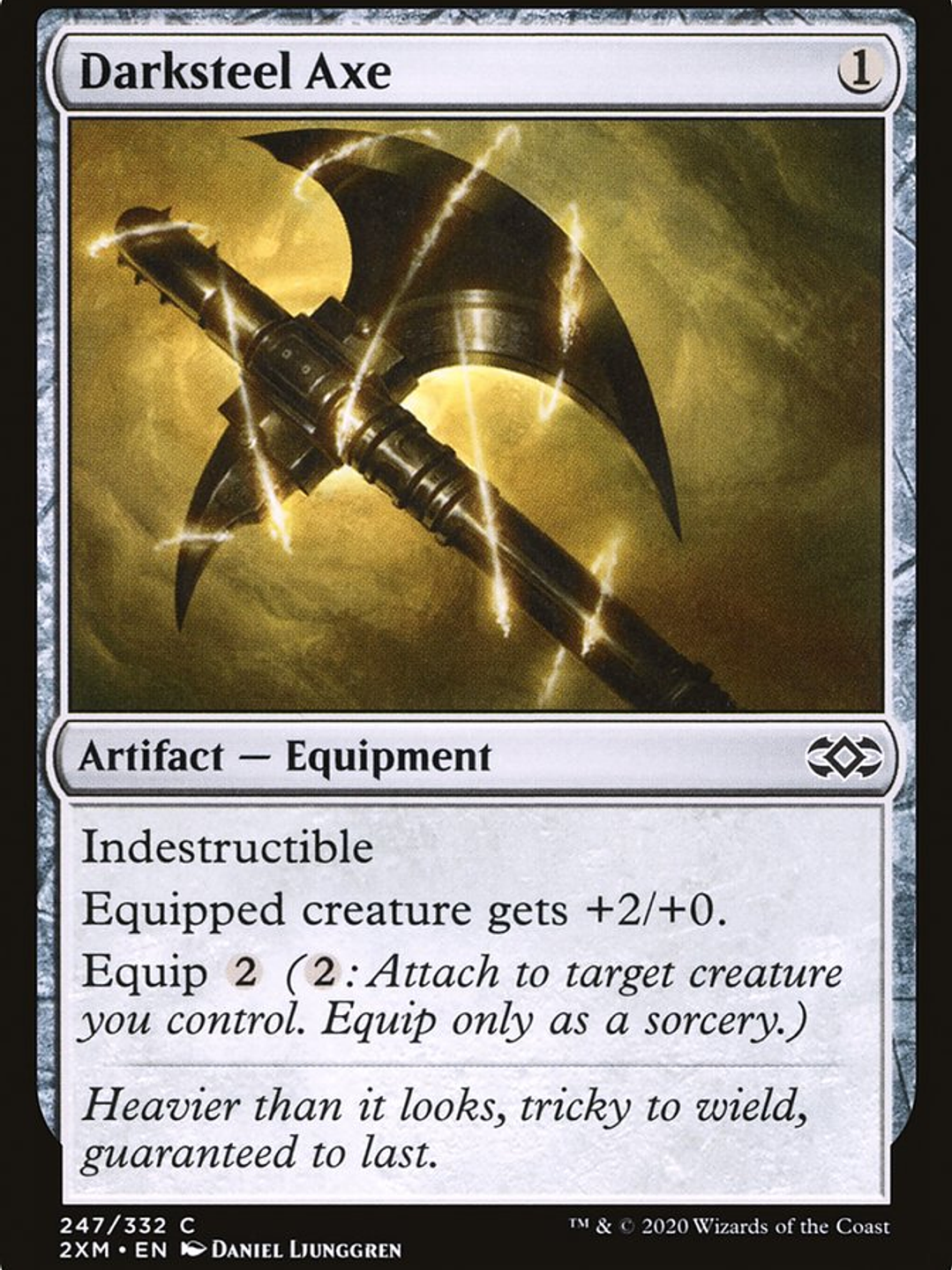 Darksteel Axe (Double Masters) 1