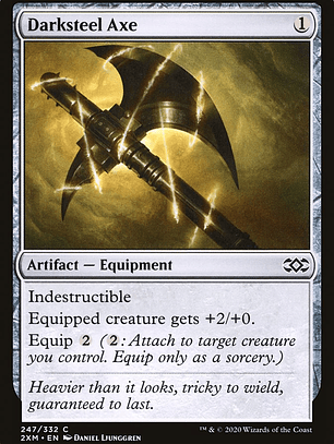 Darksteel Axe (Double Masters)