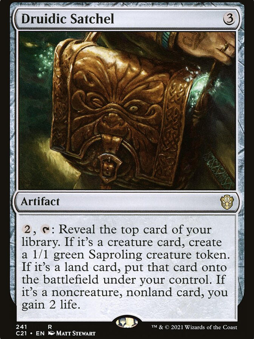 Druidic Satchel (Commander 2021) 1