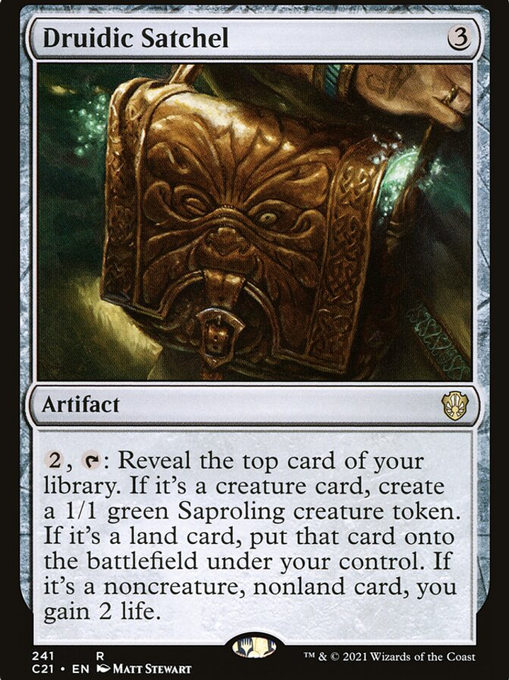 Druidic Satchel (Commander 2021) 1
