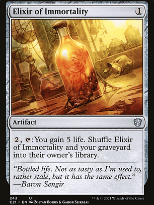 Elixir of Immortality (Commander 2021)