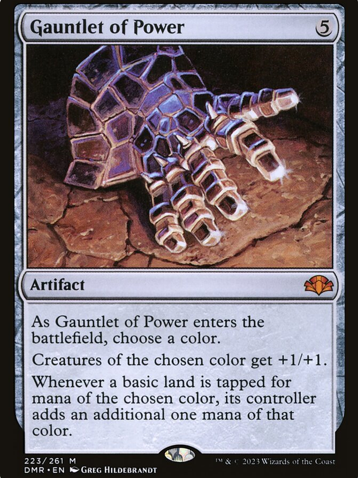 Gauntlet of Power (Dominaria Remastered) 1