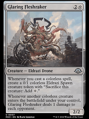 Glaring Fleshraker (Modern Horizons 3)