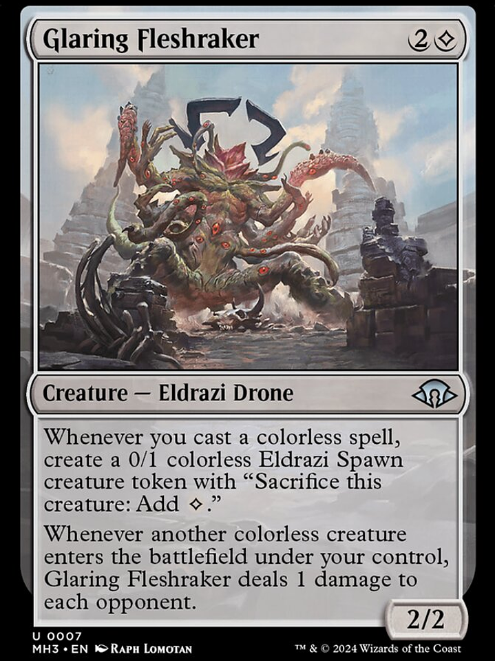 Glaring Fleshraker (Modern Horizons 3) 1
