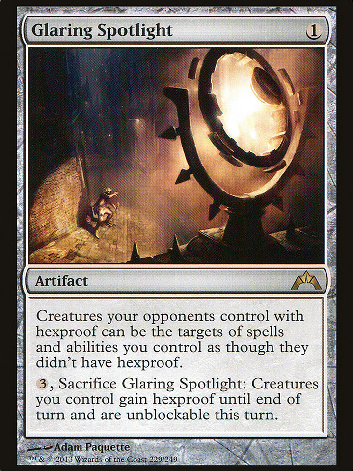 Glaring Spotlight (Gatecrash) 1
