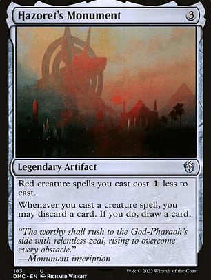 Hazoret's Monument (Dominaria United Commander)