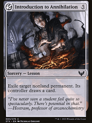 Introduction to Annihilation (Strixhaven: School of Mages)