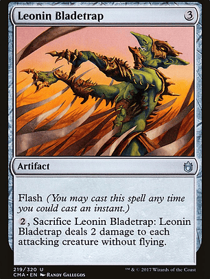 Leonin Bladetrap (Commander Anthology)