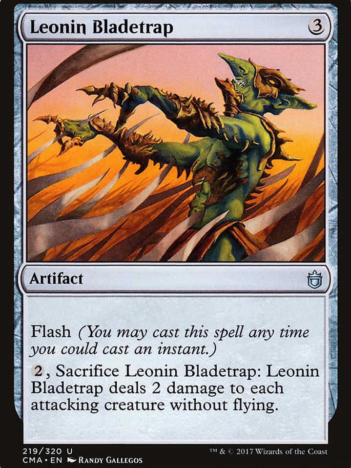 Leonin Bladetrap (Commander Anthology) 1