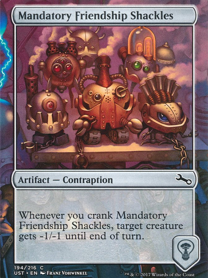 Mandatory Friendship Shackles (Unstable) 1