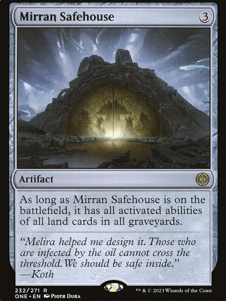 Mirran Safehouse (Phyrexia: All Will Be One) 1