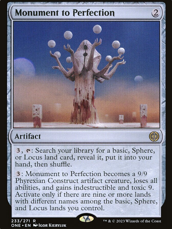 Monument to Perfection (Phyrexia: All Will Be One) 1