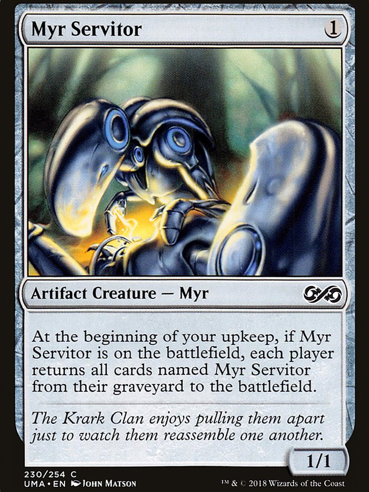 Myr Servitor (Ultimate Masters) 1