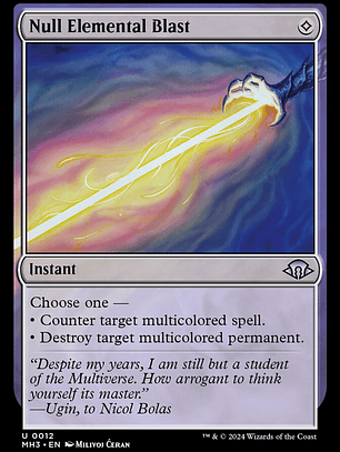 Null Elemental Blast (Modern Horizons 3)
