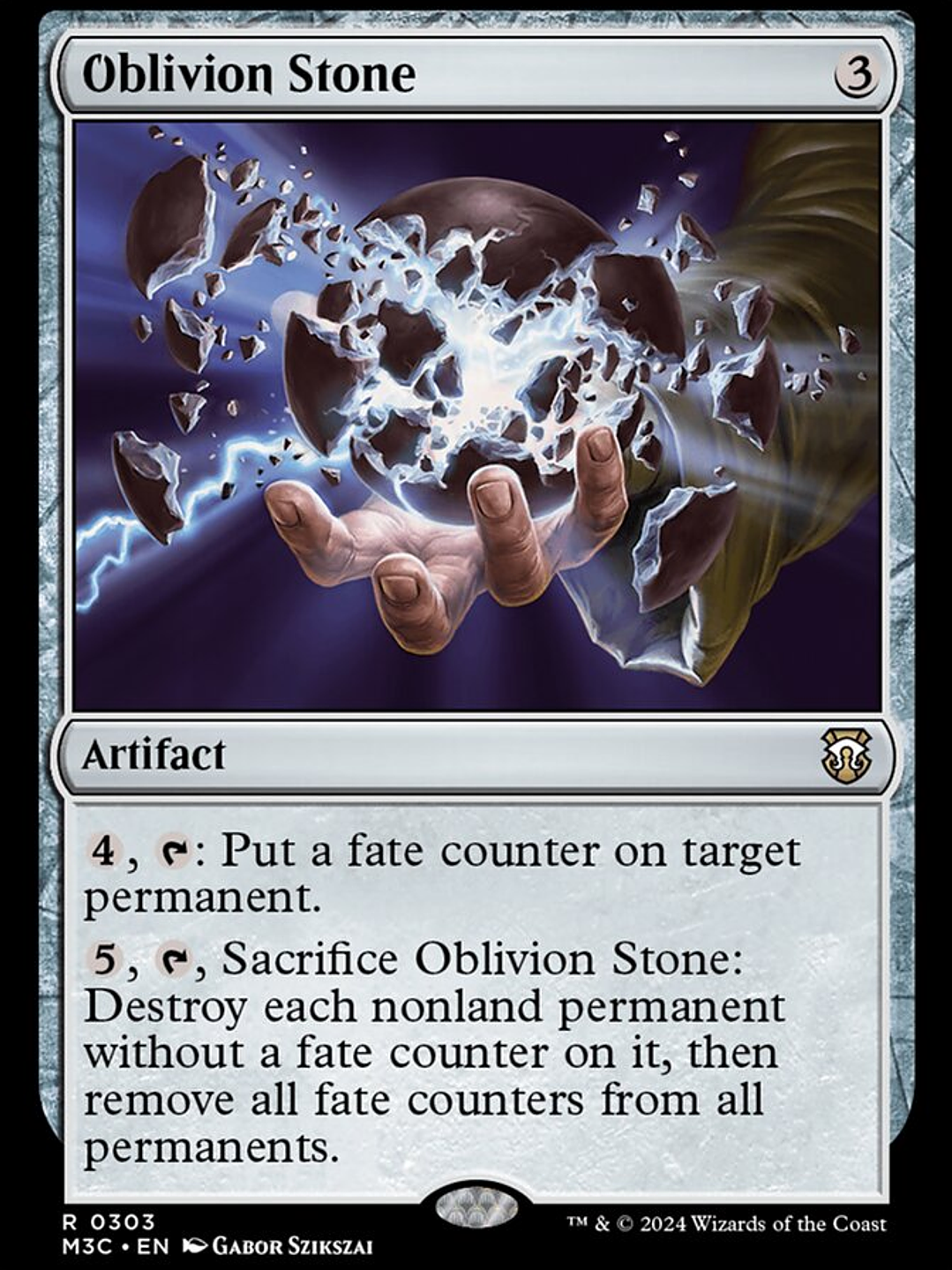 Oblivion Stone (Modern Horizons 3 Commander) 1