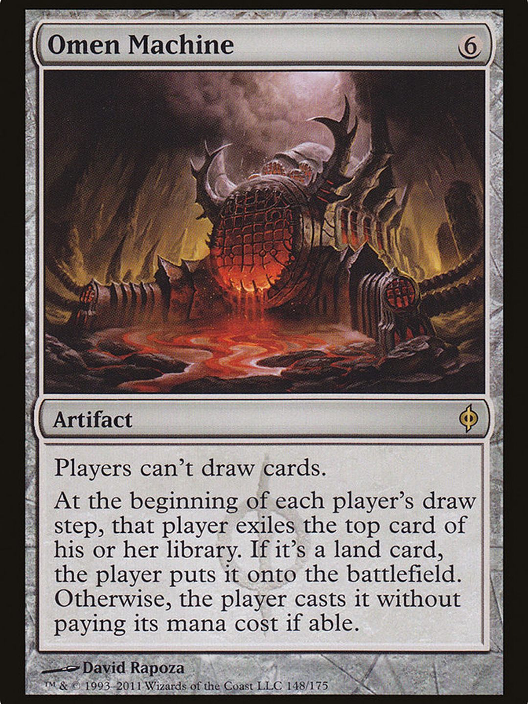 Omen Machine (New Phyrexia) 1