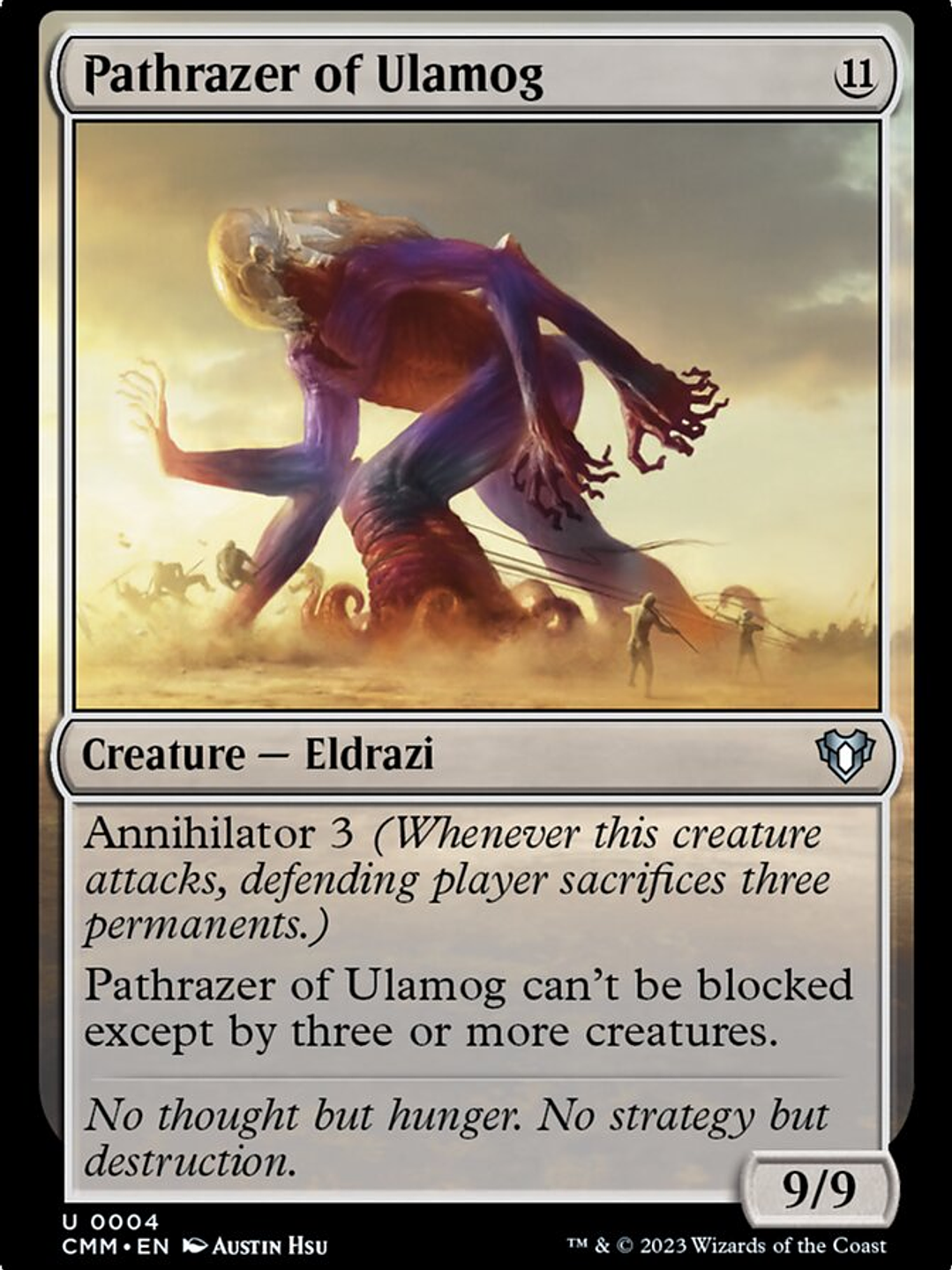 Pathrazer of Ulamog (Commander Masters) 1