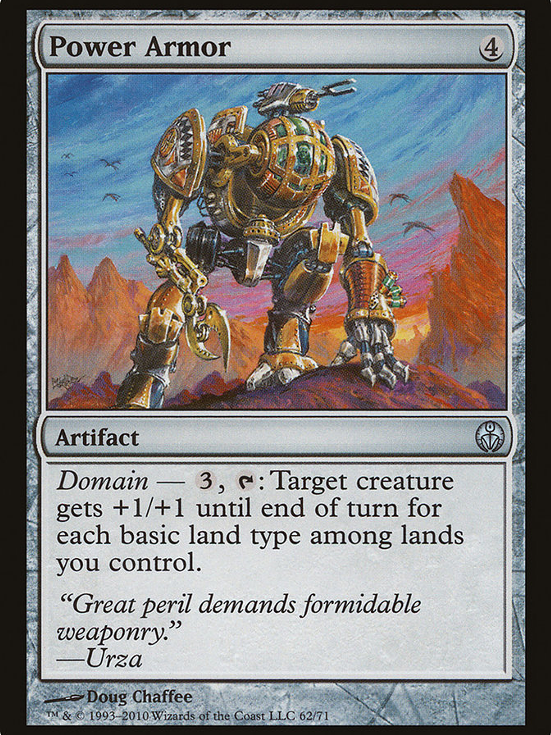 Power Armor (Duel Decks: Phyrexia vs. the Coalition) 1