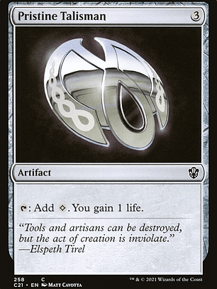 Pristine Talisman (Commander 2021)