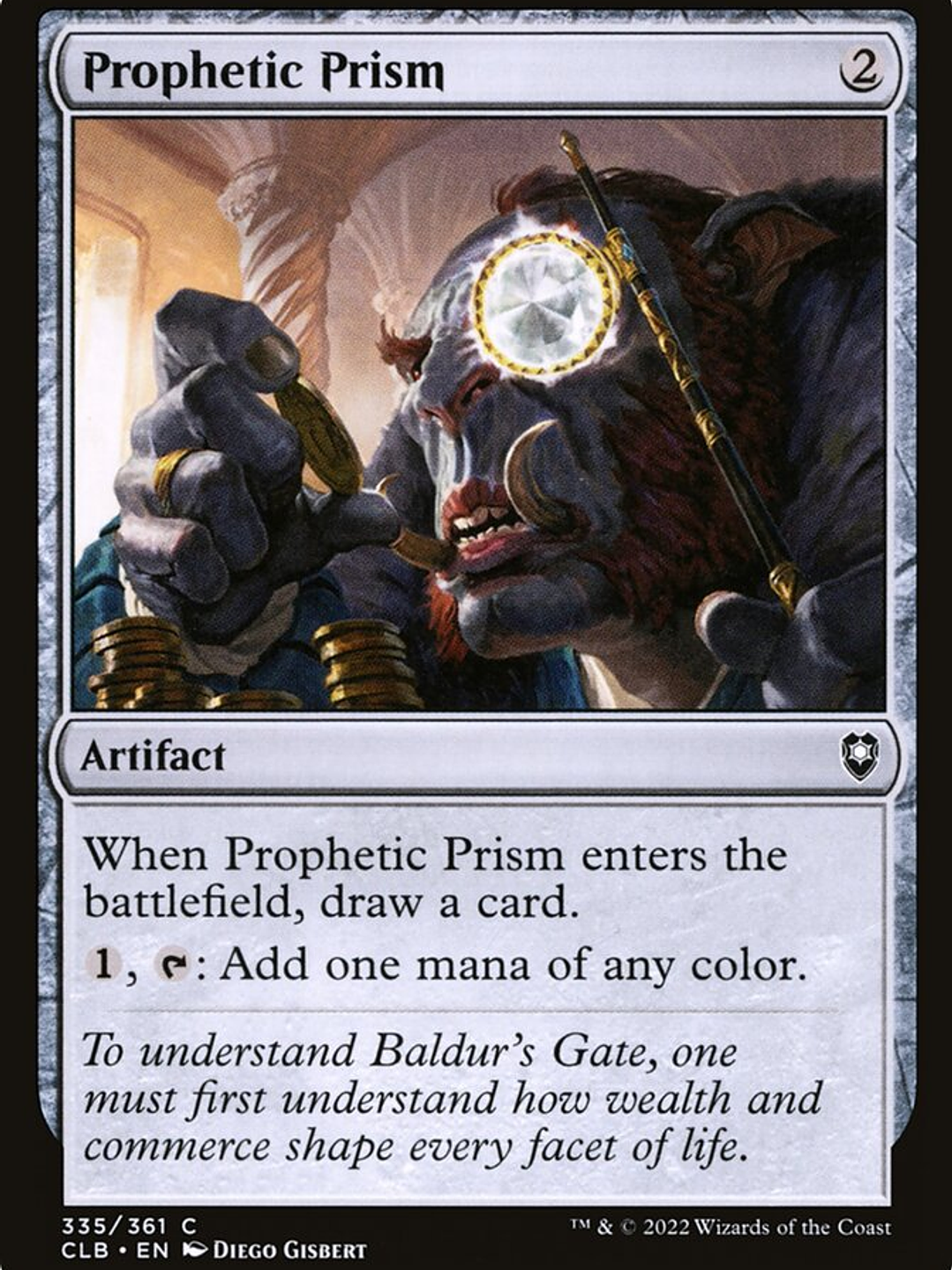 Prophetic Prism (Commander Legends: Battle for Baldur's Gate) 1